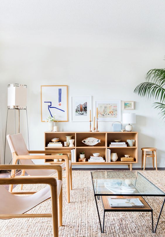 minimalistyczne wnętrze, mieszkanie  w japońskim stylu, jasne wnętrze